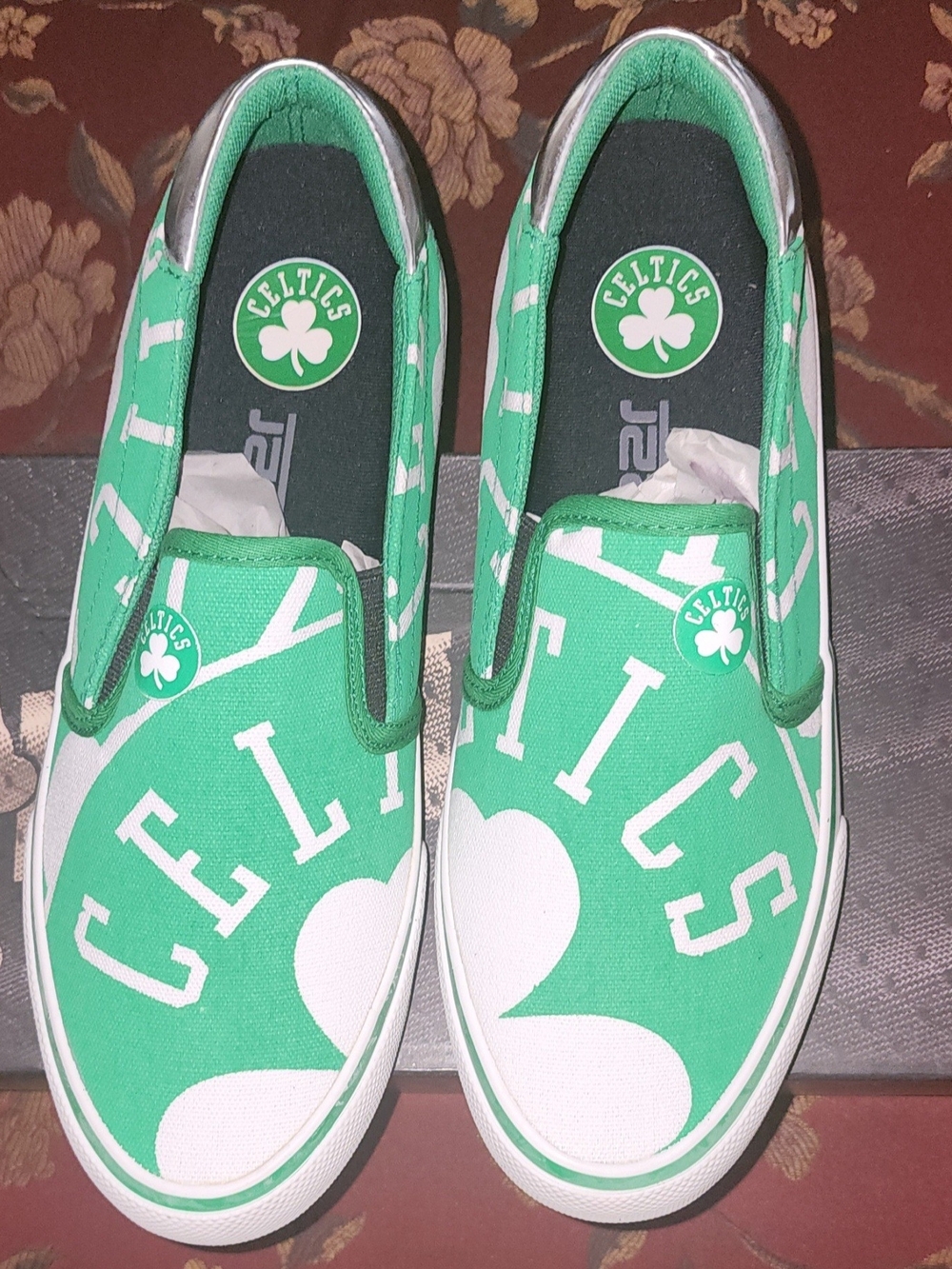 J22r Boston Celtics NBA Lab Slip-On Shoes Mens Size 7.5